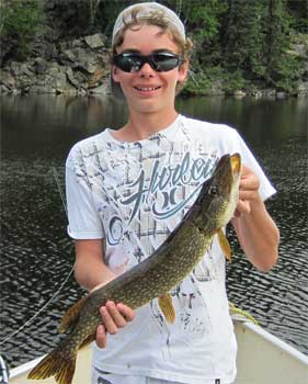 41 Northern Pike in a day with my Dad & Brother Fishing at Fireside Lodge